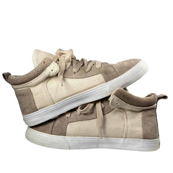 TOMS Camilia High-Top Suede / Canvas Sneaker Size US 7.5 - Picture 3 of 15